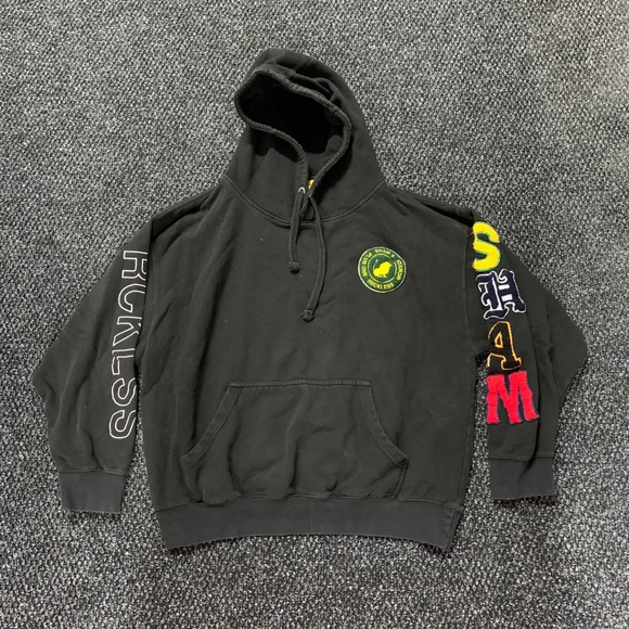 Young & Reckless Other - SHAM x Reckless Collab Black Hoodie/Patches XL